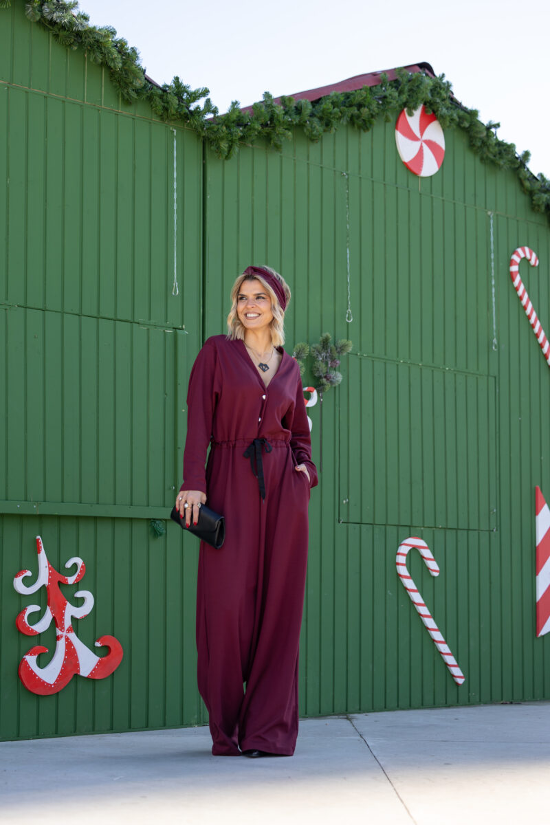 Macacão Mega Bordô MFF®