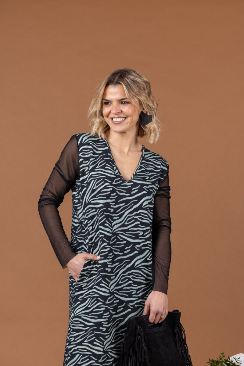 Vestido Liz Zebra MFF®