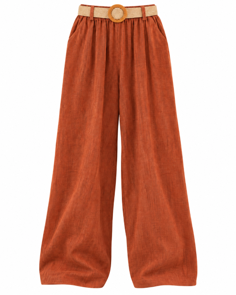 Calça mesclada